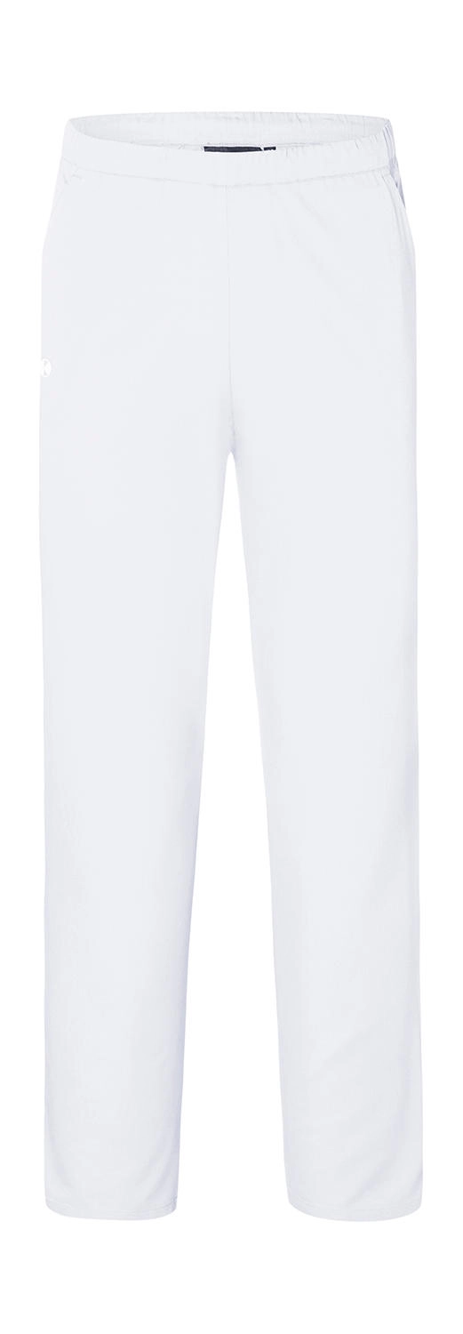 Slip-on Trousers Essential zum Besticken und Bedrucken in der Farbe White mit Ihren Logo, Schriftzug oder Motiv.