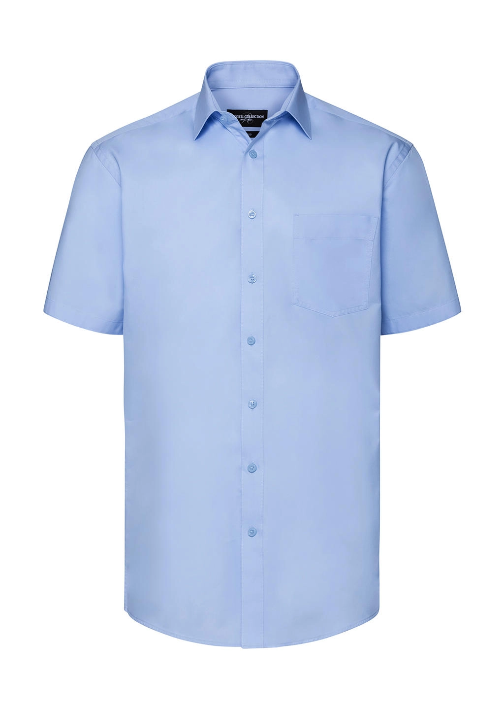 Men`s Tailored Coolmax® Shirt zum Besticken und Bedrucken in der Farbe Light Blue mit Ihren Logo, Schriftzug oder Motiv.