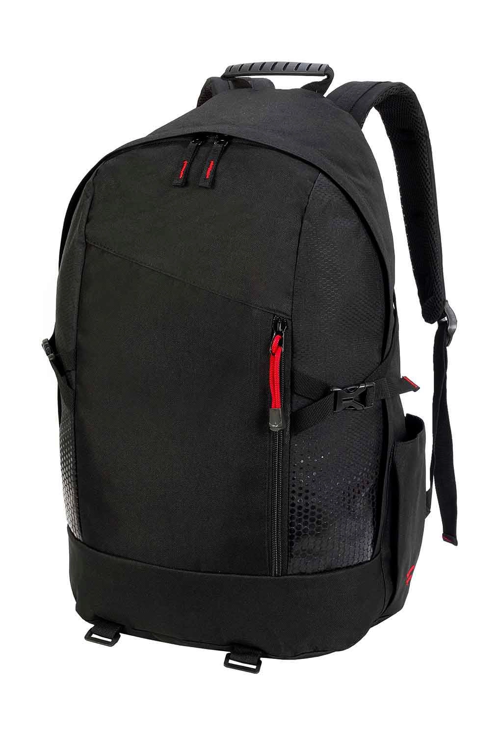 Gran Peirro Hiker Backpack zum Besticken und Bedrucken in der Farbe Black mit Ihren Logo, Schriftzug oder Motiv.