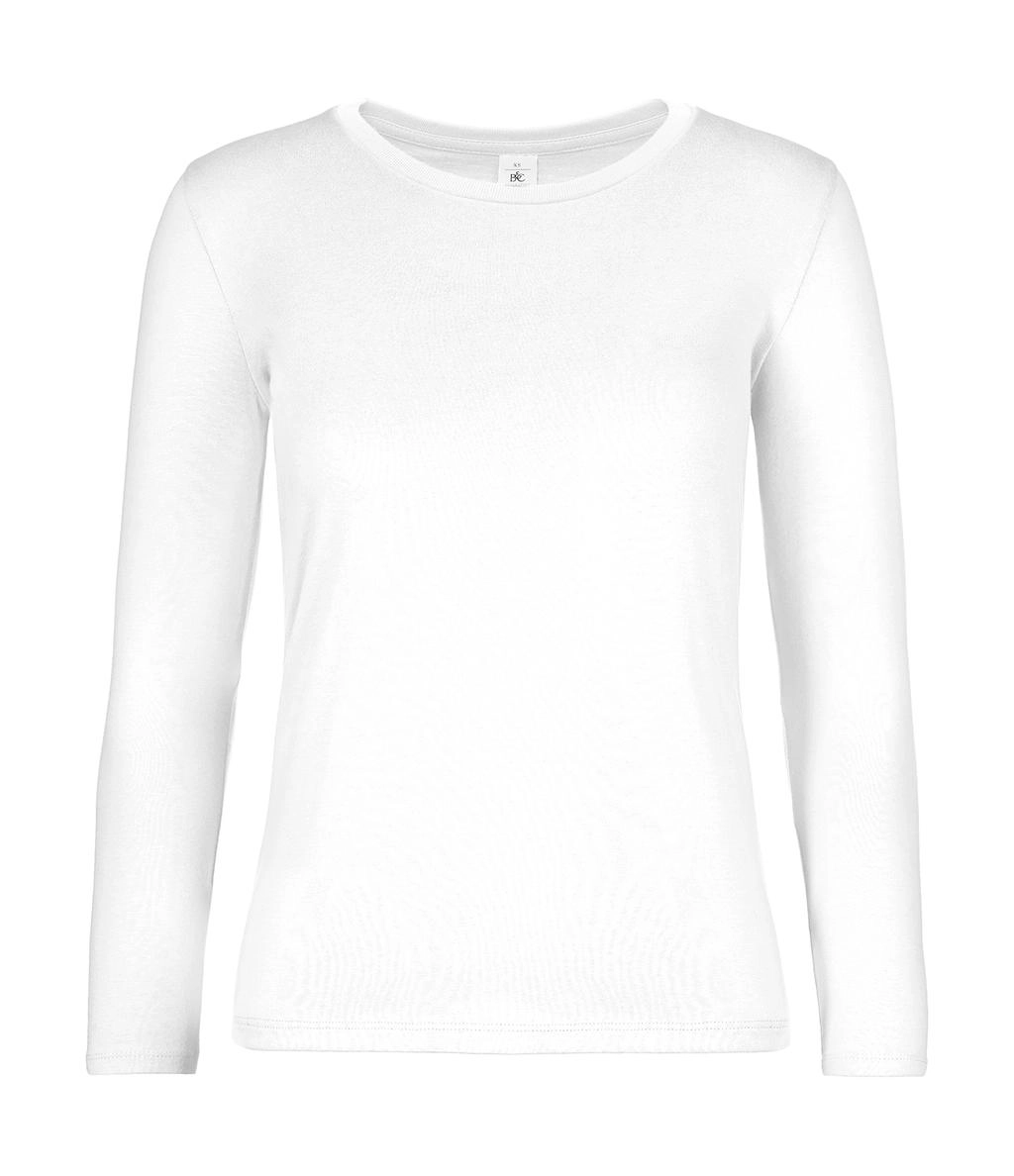 #E190 LSL /women zum Besticken und Bedrucken in der Farbe White mit Ihren Logo, Schriftzug oder Motiv.