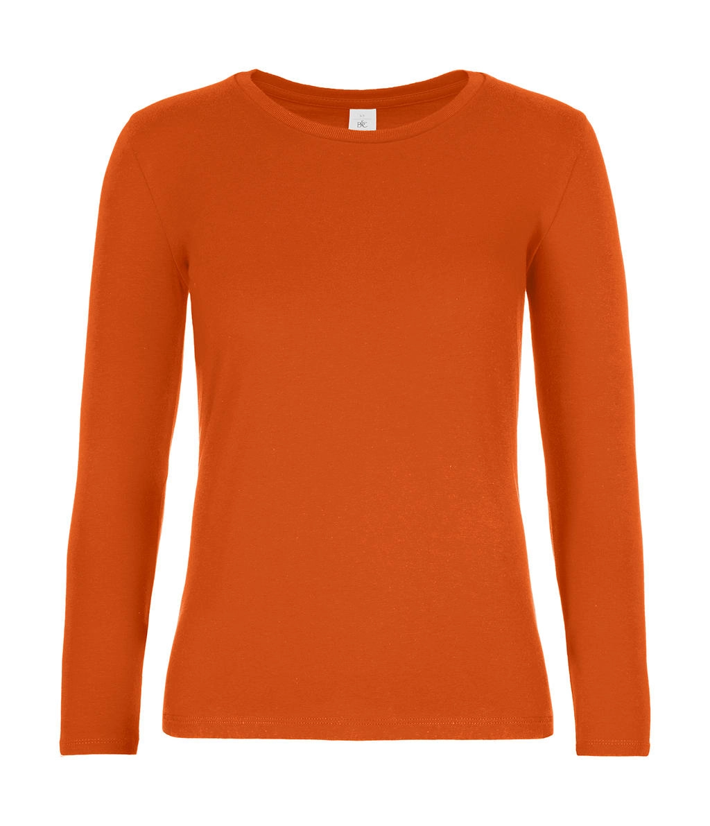 #E190 LSL /women zum Besticken und Bedrucken in der Farbe Urban Orange mit Ihren Logo, Schriftzug oder Motiv.