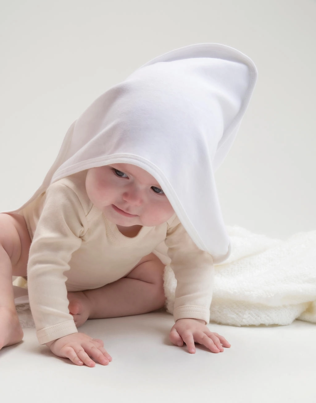 Baby Hooded Blanket zum Besticken und Bedrucken mit Ihren Logo, Schriftzug oder Motiv.