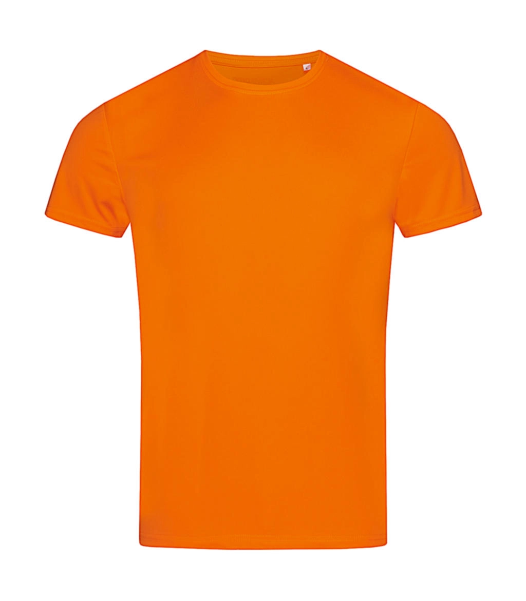 Sports-T zum Besticken und Bedrucken in der Farbe Cyber Orange mit Ihren Logo, Schriftzug oder Motiv.