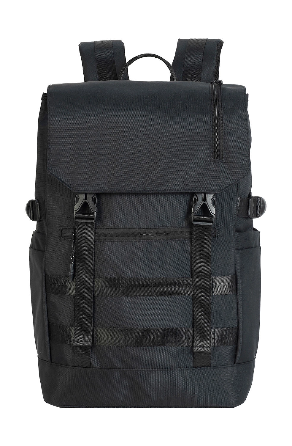 Waterloo 70` Backpack zum Besticken und Bedrucken in der Farbe Black mit Ihren Logo, Schriftzug oder Motiv.