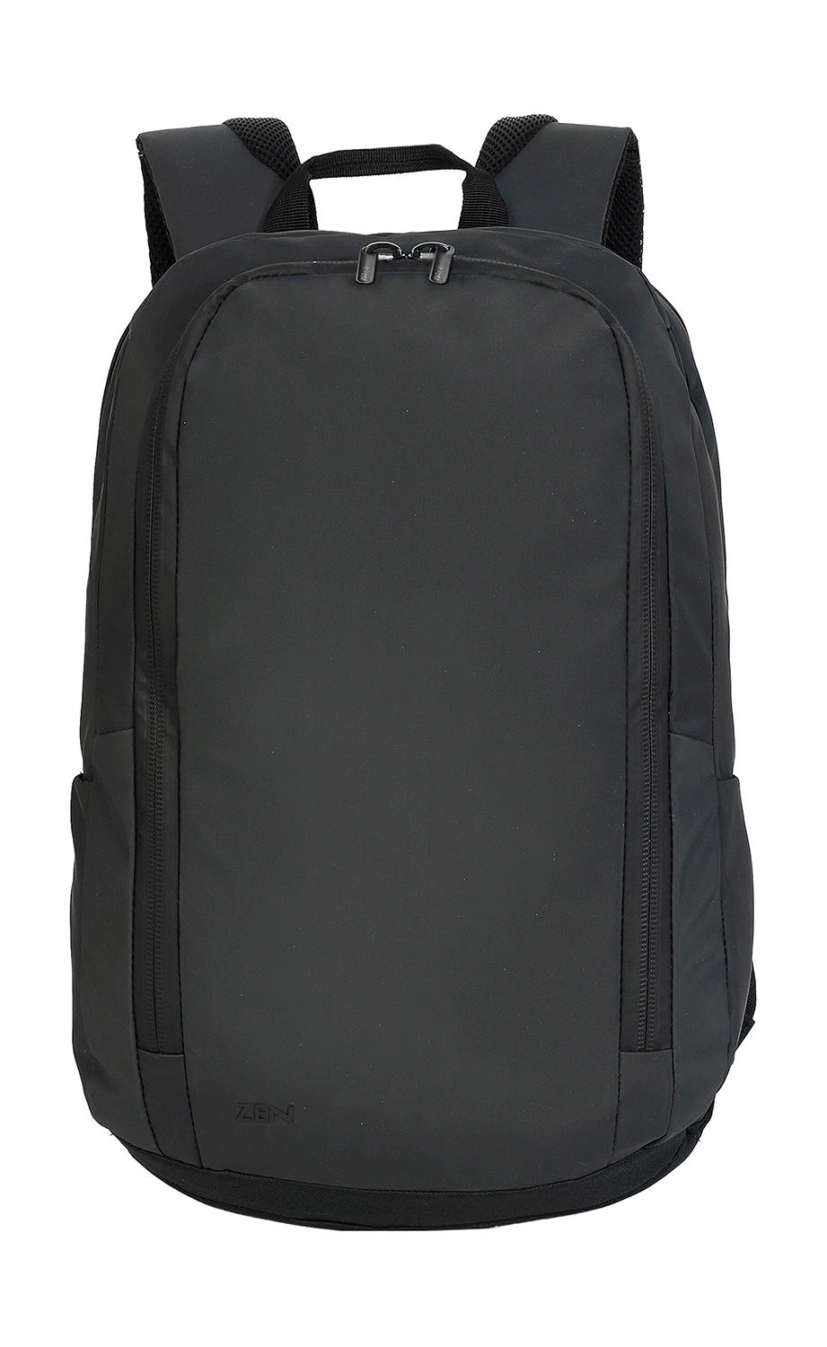 Hamburg Laptop Backpack zum Besticken und Bedrucken in der Farbe Black mit Ihren Logo, Schriftzug oder Motiv.