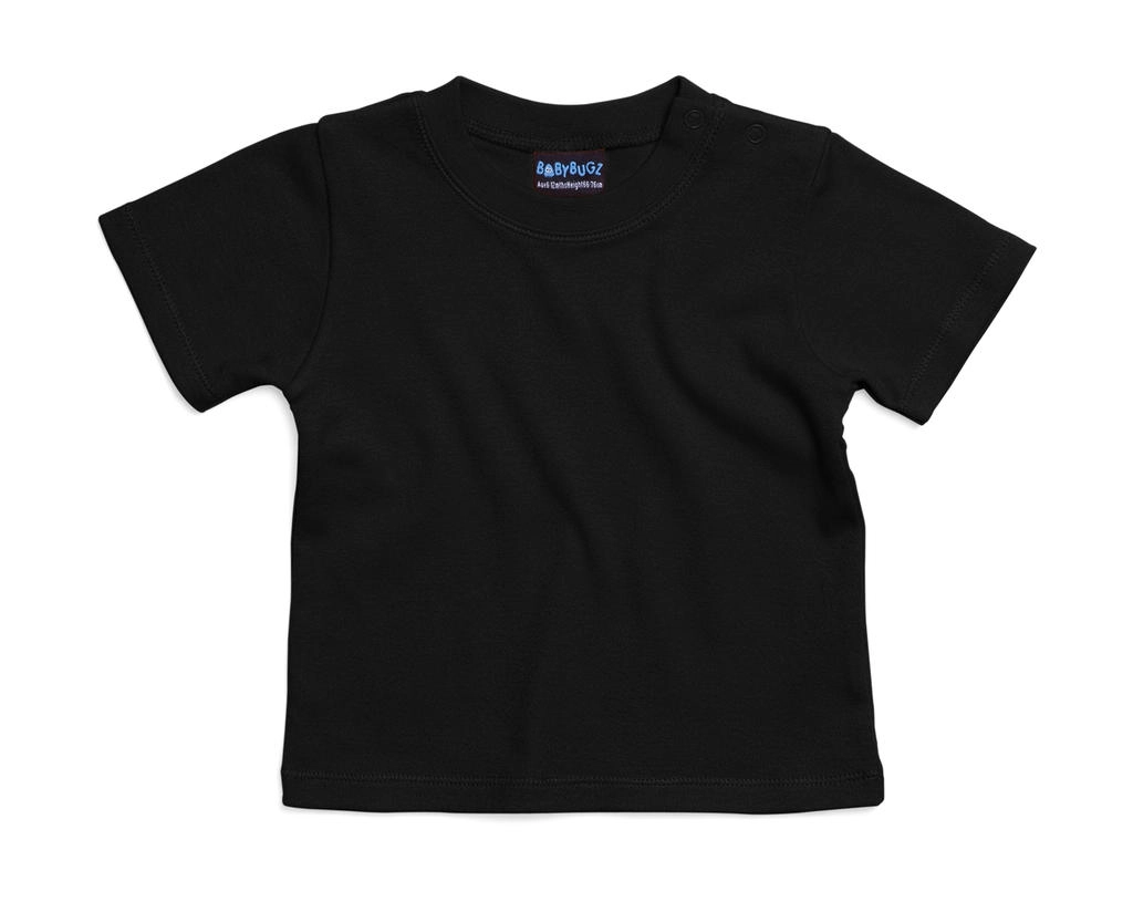Baby T-Shirt zum Besticken und Bedrucken in der Farbe Black mit Ihren Logo, Schriftzug oder Motiv.