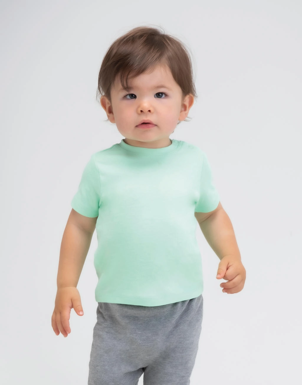 Baby T-Shirt zum Besticken und Bedrucken mit Ihren Logo, Schriftzug oder Motiv.