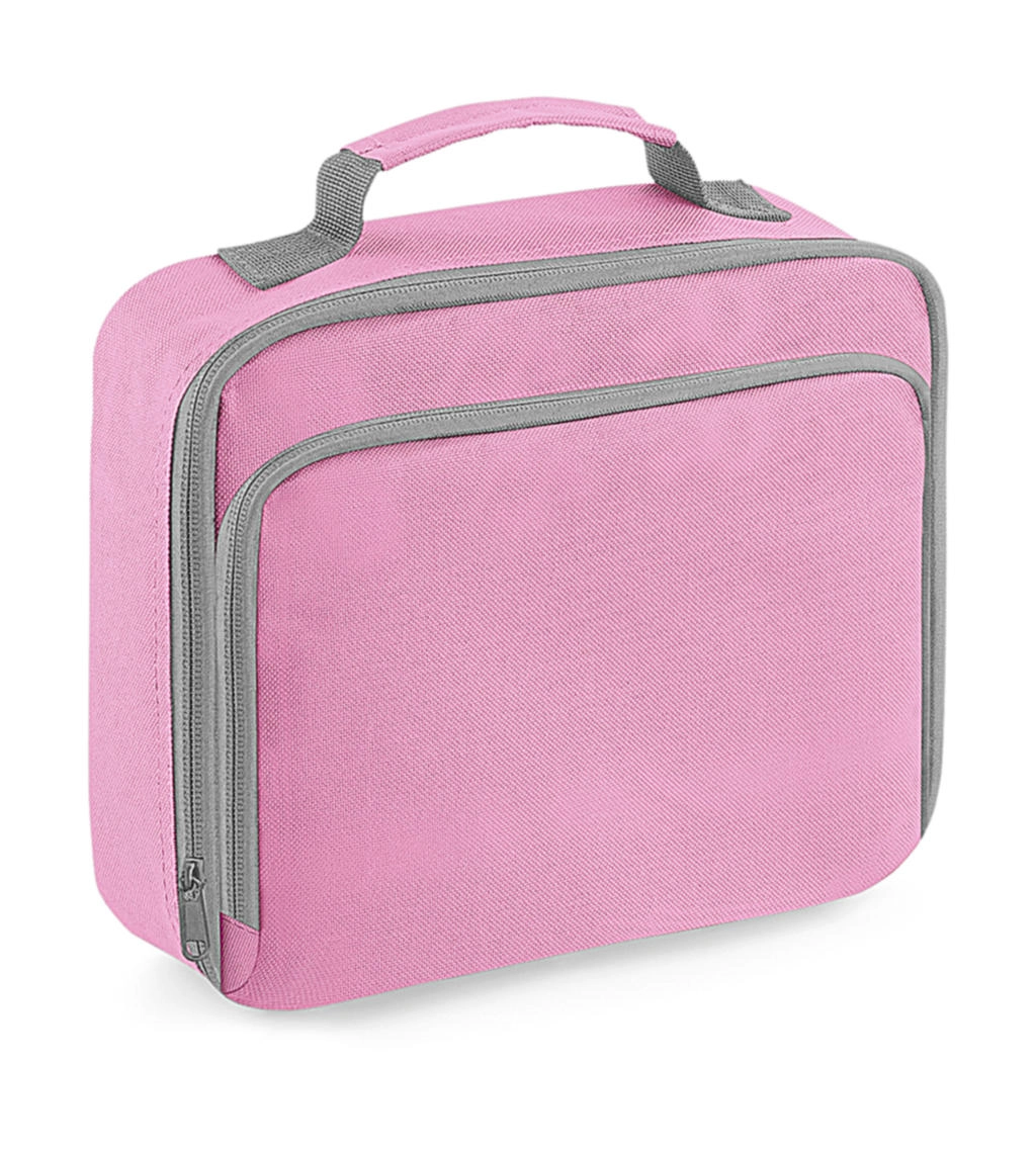 Lunch Cooler Bag zum Besticken und Bedrucken in der Farbe Classic Pink mit Ihren Logo, Schriftzug oder Motiv.