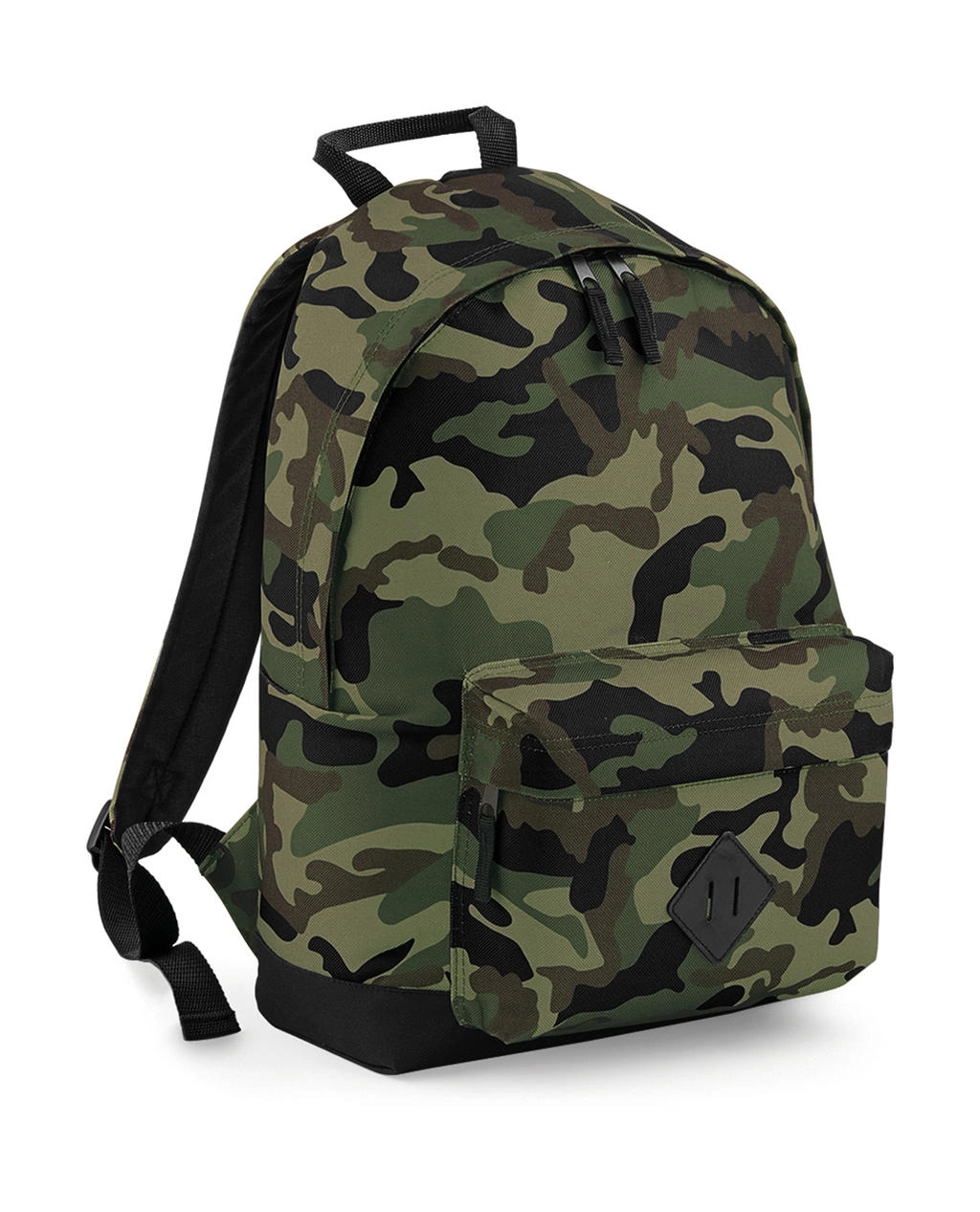 Camo Backpack zum Besticken und Bedrucken in der Farbe Jungle Camo mit Ihren Logo, Schriftzug oder Motiv.