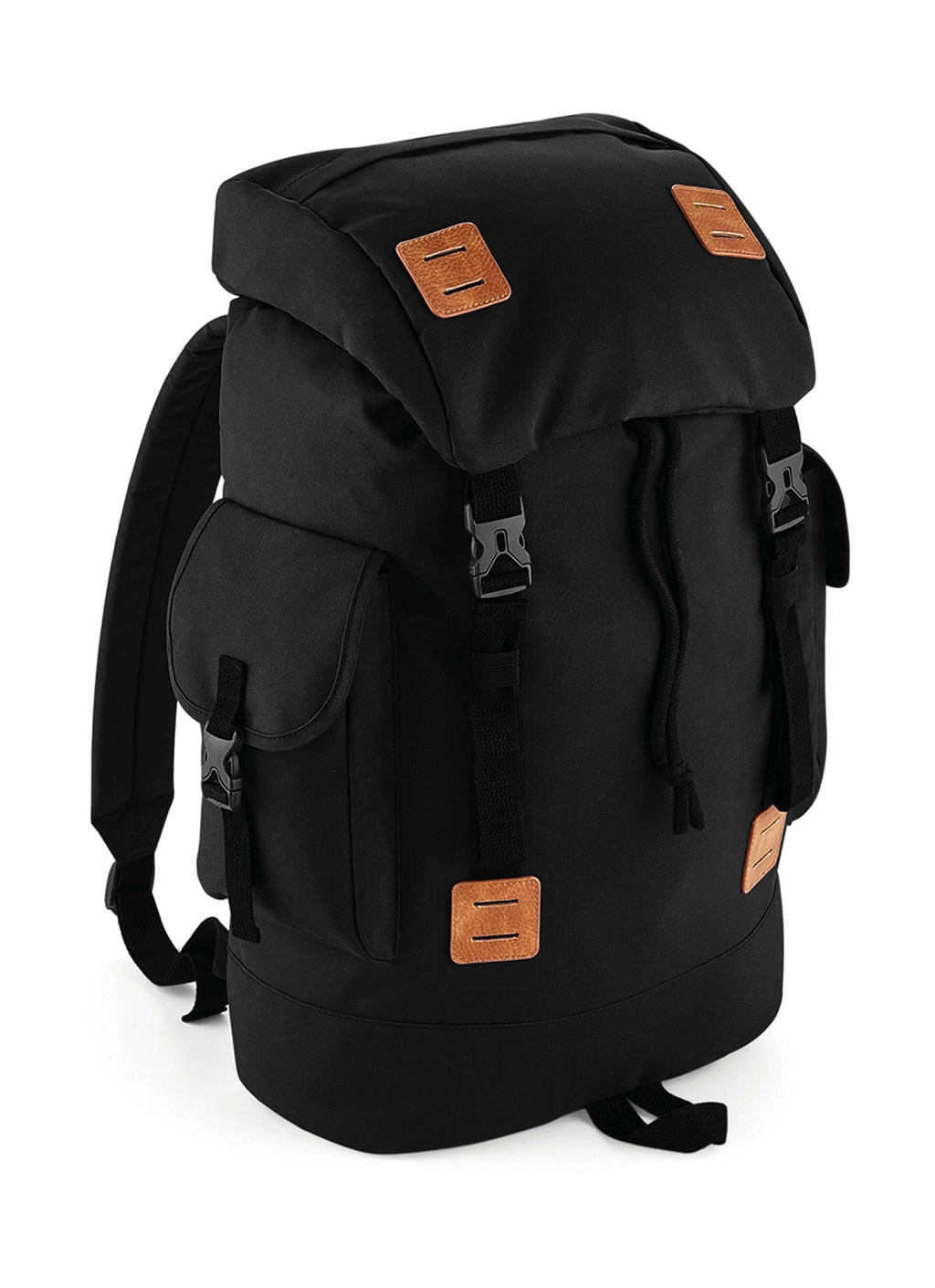 Urban Explorer Backpack zum Besticken und Bedrucken in der Farbe Black/Tan mit Ihren Logo, Schriftzug oder Motiv.