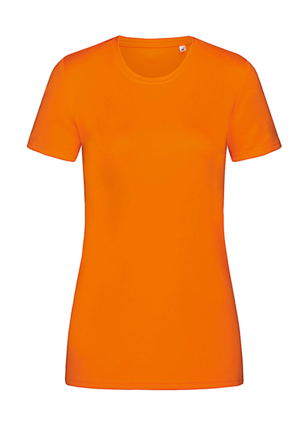 Sports-T Women zum Besticken und Bedrucken in der Farbe Cyber Orange mit Ihren Logo, Schriftzug oder Motiv.