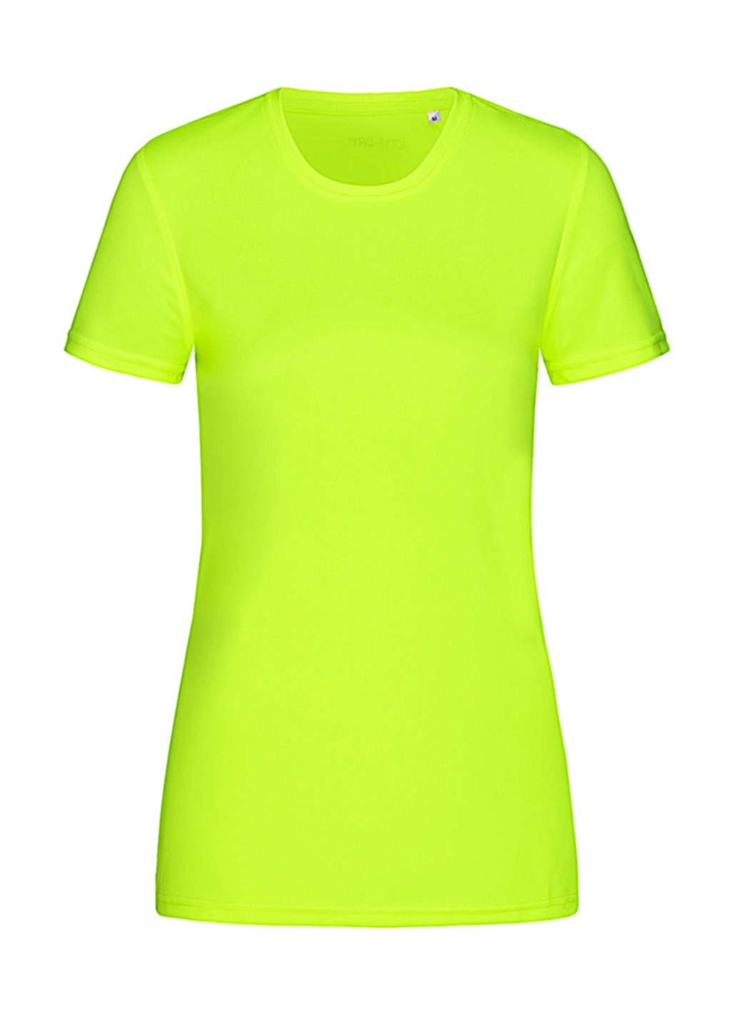 Sports-T Women zum Besticken und Bedrucken in der Farbe Cyber Yellow mit Ihren Logo, Schriftzug oder Motiv.