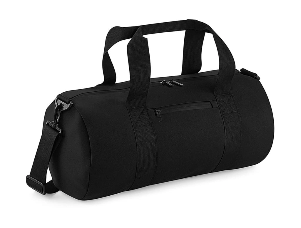Scuba Barrel Bag zum Besticken und Bedrucken in der Farbe Black mit Ihren Logo, Schriftzug oder Motiv.
