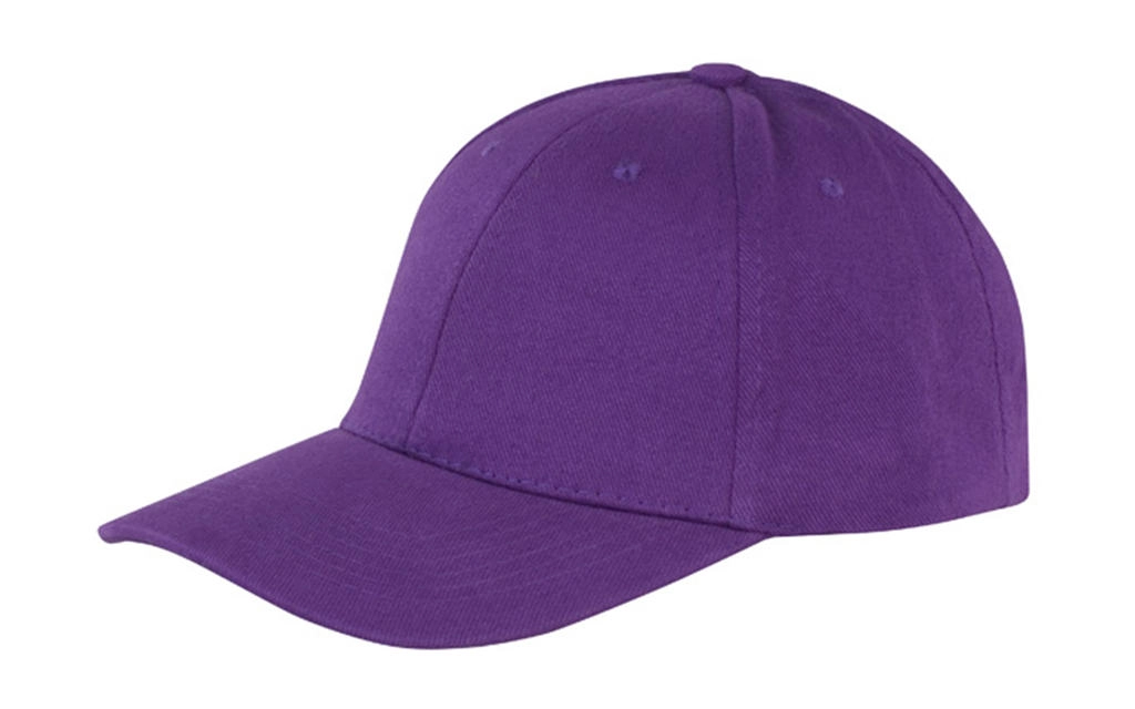Memphis 6-Panel Low Profile Cap zum Besticken und Bedrucken in der Farbe Purple mit Ihren Logo, Schriftzug oder Motiv.