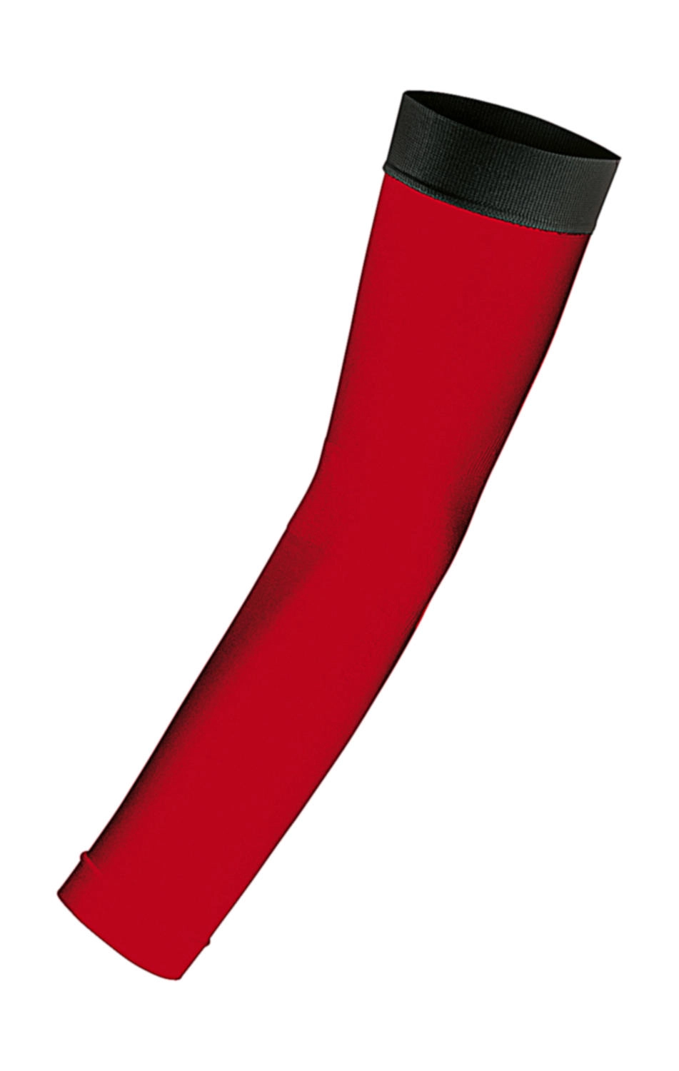 Compression Arm Sleeve zum Besticken und Bedrucken in der Farbe Red/Black mit Ihren Logo, Schriftzug oder Motiv.
