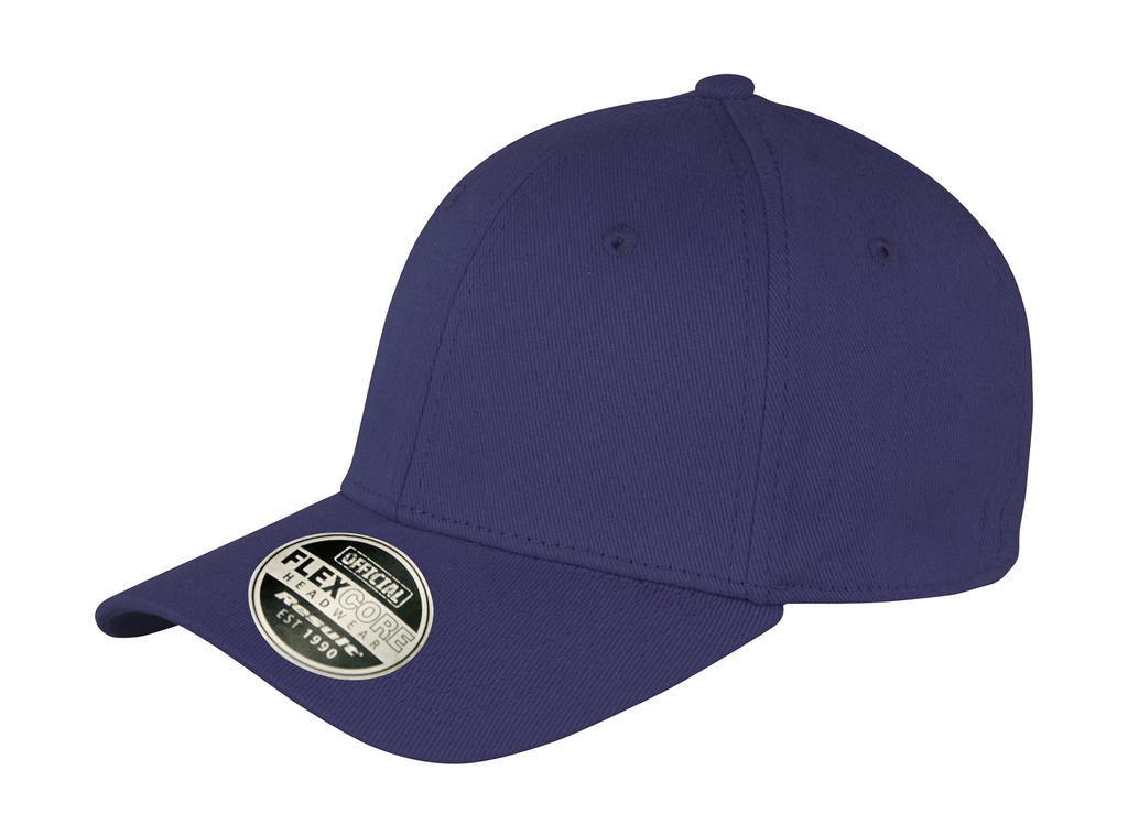 Kansas Flex Cap zum Besticken und Bedrucken in der Farbe Navy mit Ihren Logo, Schriftzug oder Motiv.