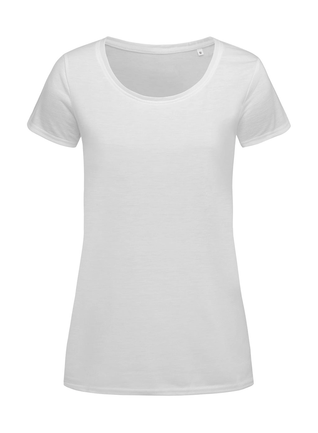 Cotton Touch Women zum Besticken und Bedrucken in der Farbe White mit Ihren Logo, Schriftzug oder Motiv.