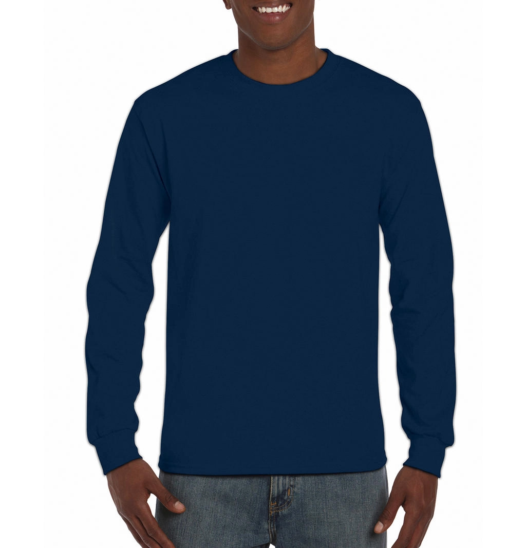 Hammer™ Adult Long Sleeve T-Shirt zum Besticken und Bedrucken in der Farbe Sport Dark Navy mit Ihren Logo, Schriftzug oder Motiv.