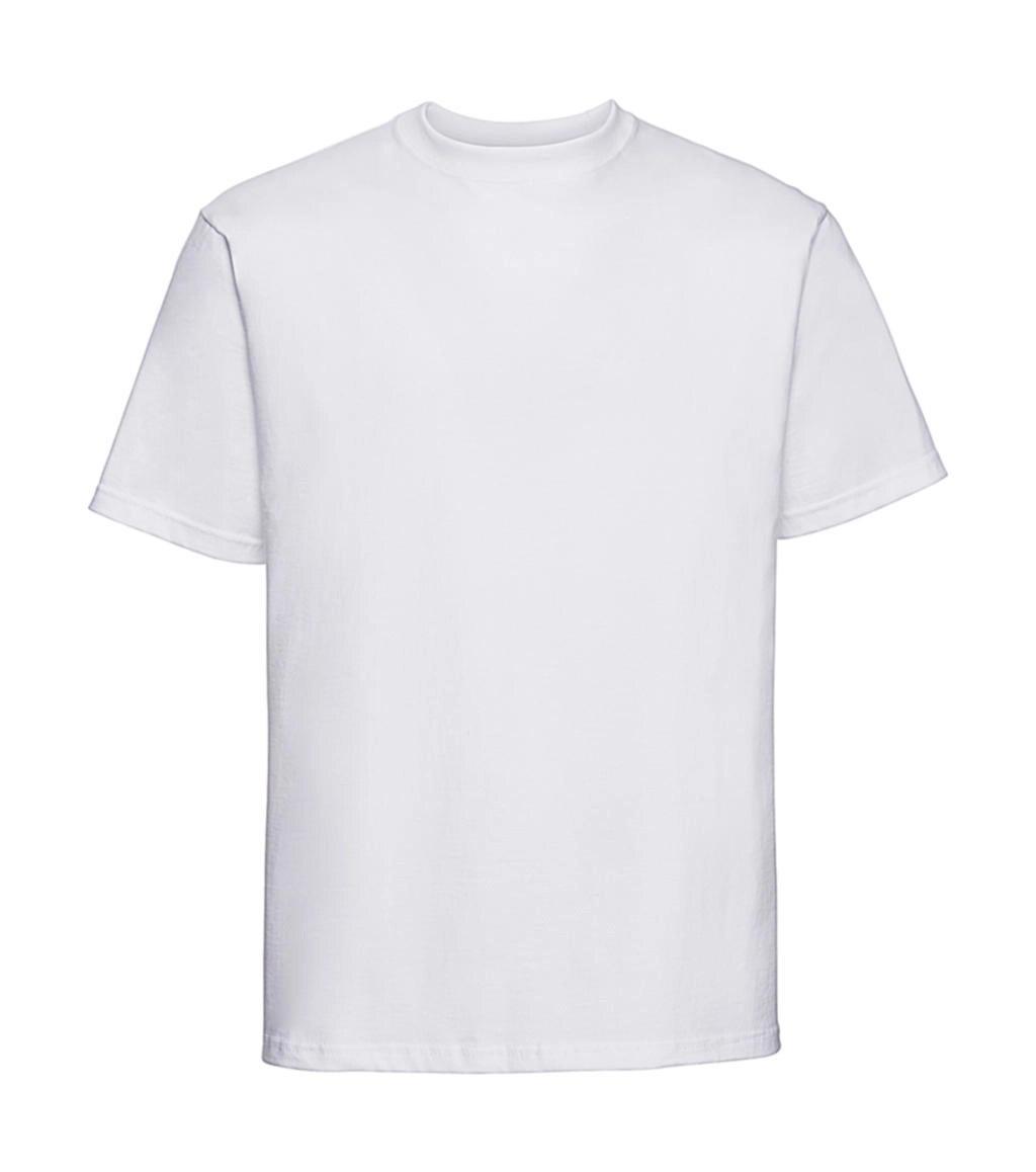 Classic Heavyweight T-Shirt zum Besticken und Bedrucken in der Farbe White mit Ihren Logo, Schriftzug oder Motiv.