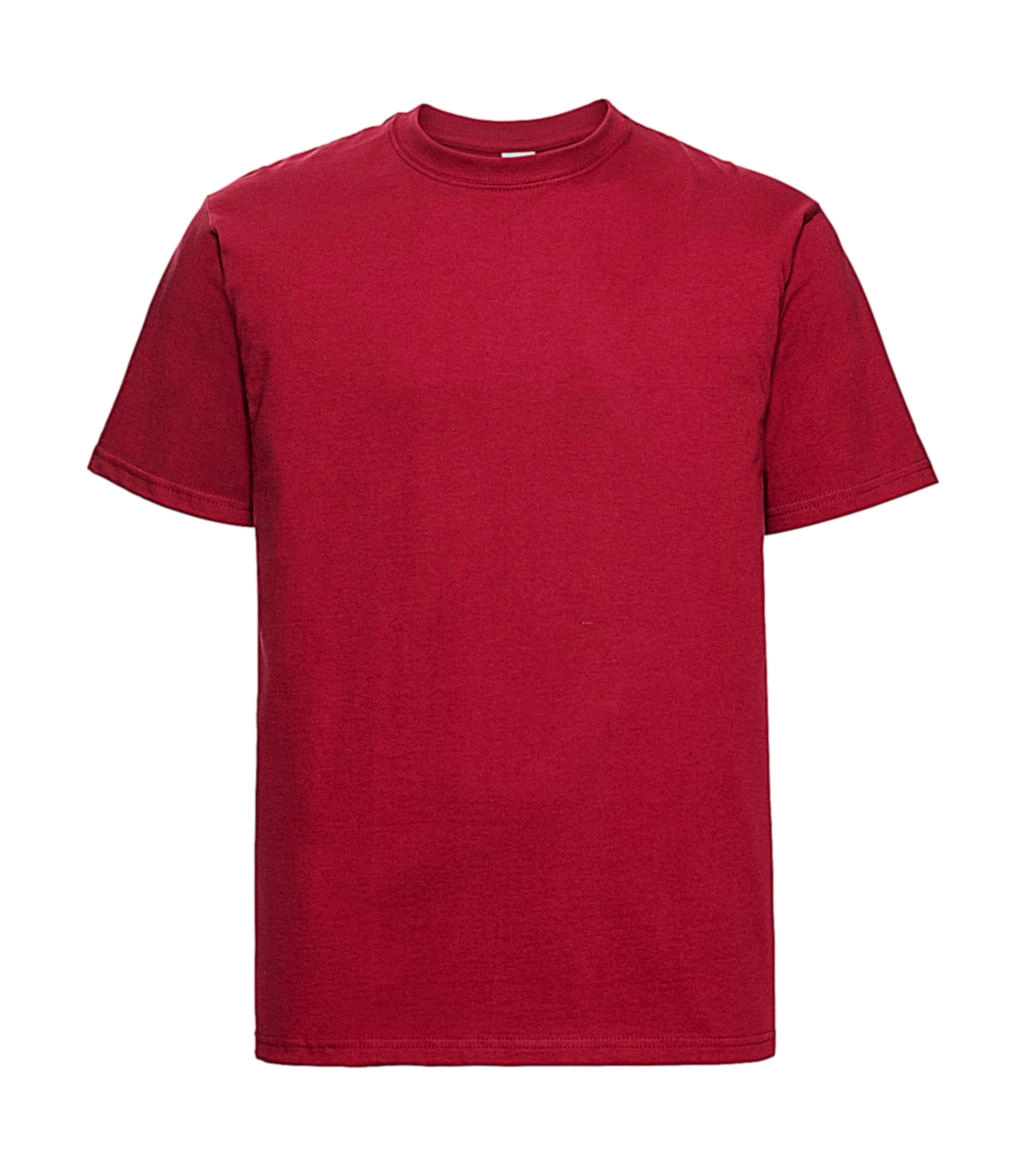 Classic Heavyweight T-Shirt zum Besticken und Bedrucken in der Farbe Classic Red mit Ihren Logo, Schriftzug oder Motiv.