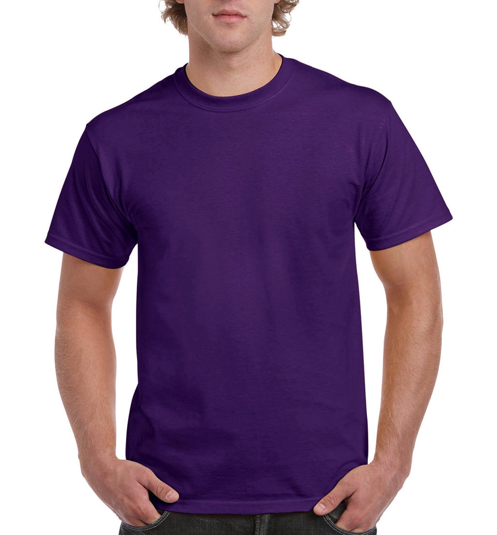 Ultra Cotton Adult T-Shirt zum Besticken und Bedrucken in der Farbe Purple mit Ihren Logo, Schriftzug oder Motiv.
