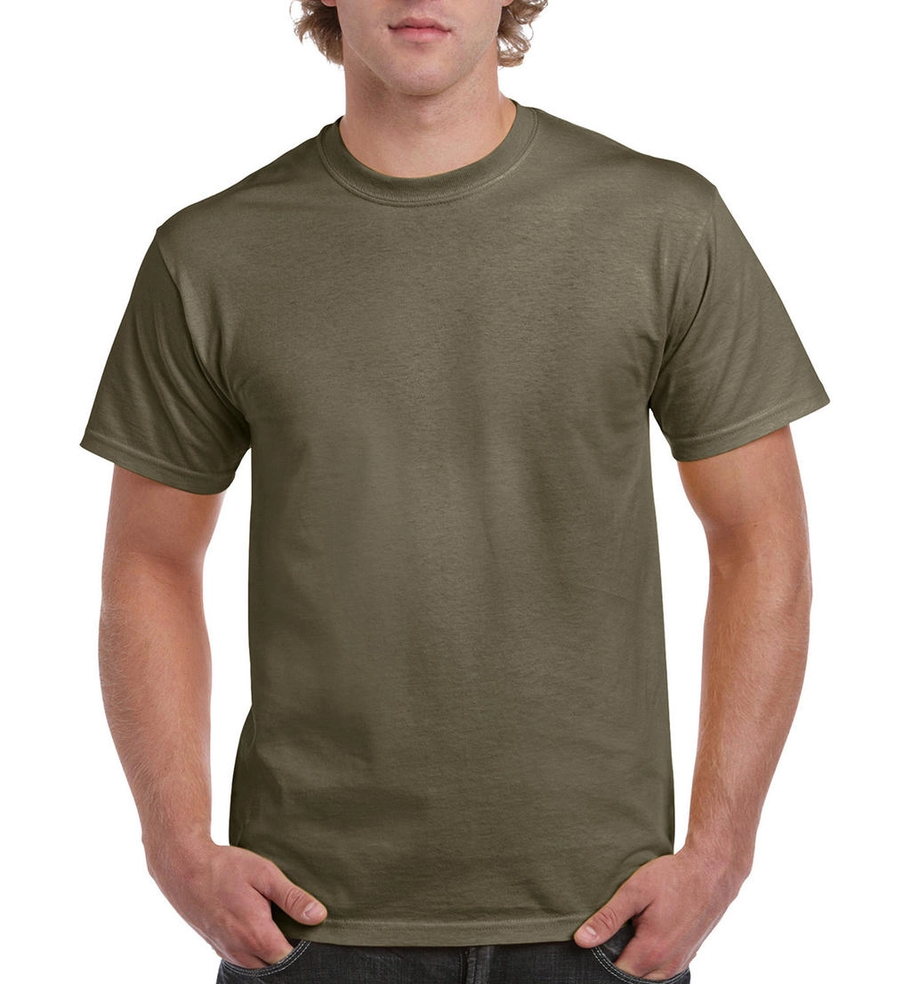 Ultra Cotton Adult T-Shirt zum Besticken und Bedrucken in der Farbe Prairie Dust mit Ihren Logo, Schriftzug oder Motiv.
