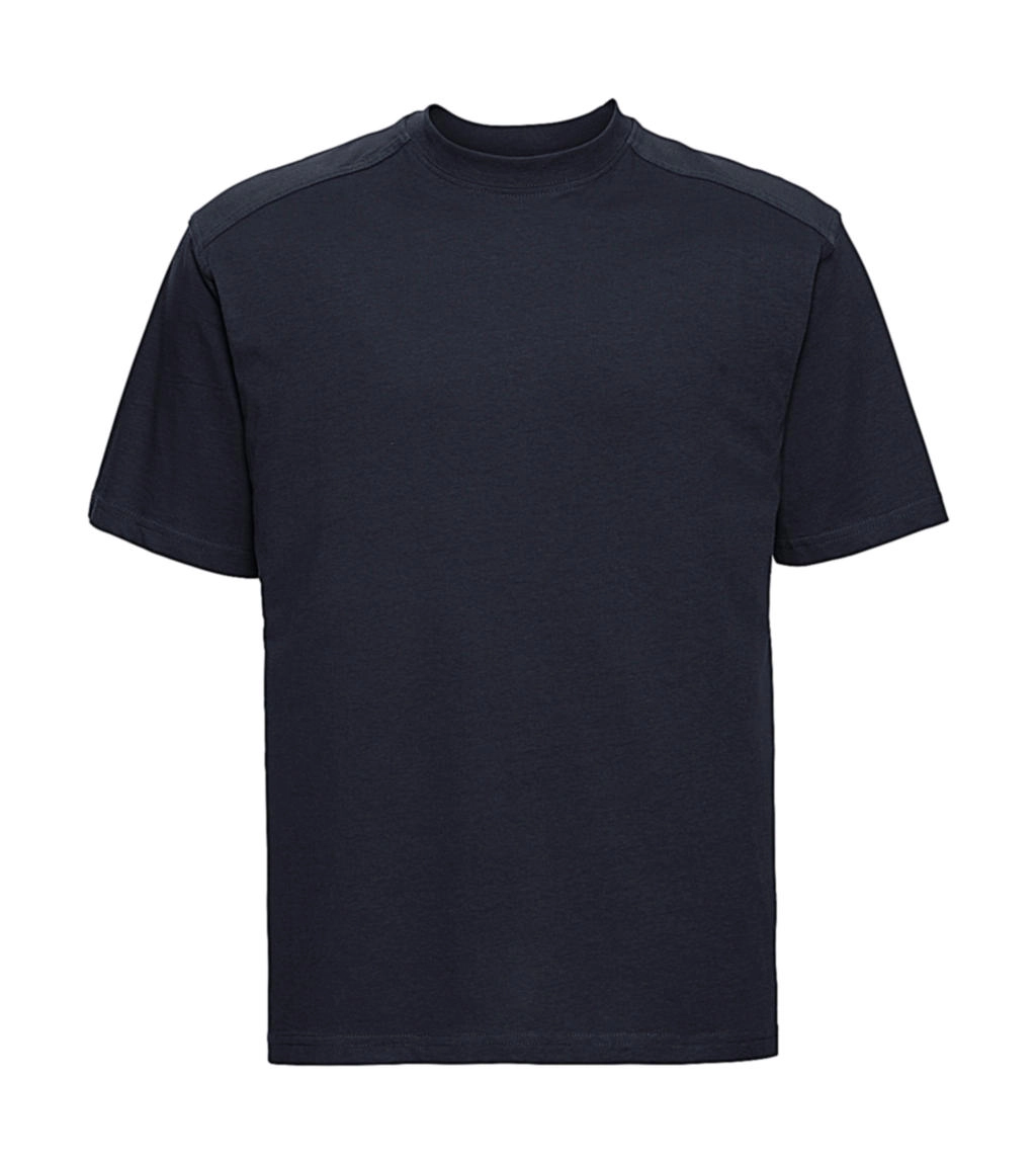 Heavy Duty Workwear T-Shirt zum Besticken und Bedrucken in der Farbe French Navy mit Ihren Logo, Schriftzug oder Motiv.