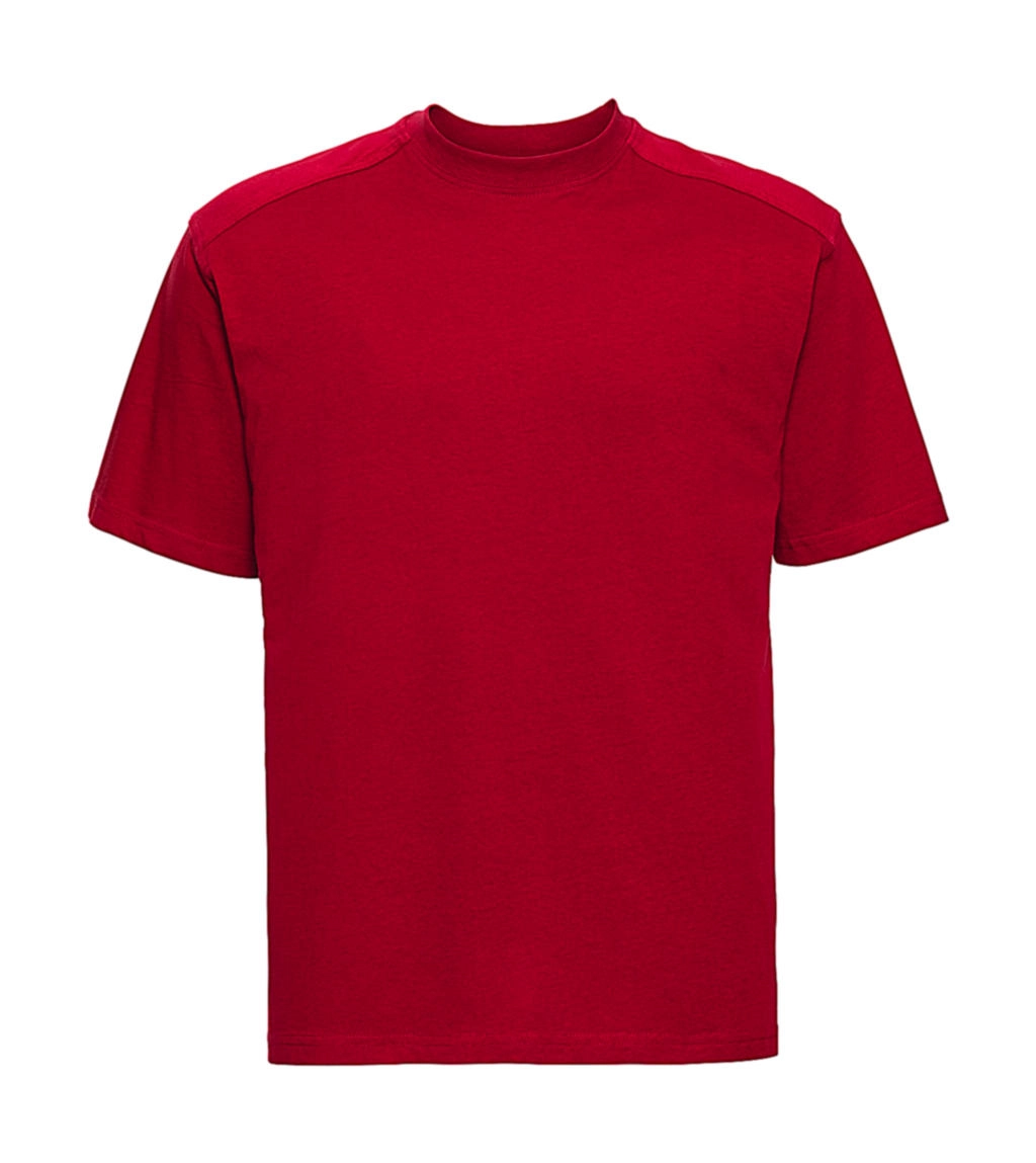Heavy Duty Workwear T-Shirt zum Besticken und Bedrucken in der Farbe Classic Red mit Ihren Logo, Schriftzug oder Motiv.