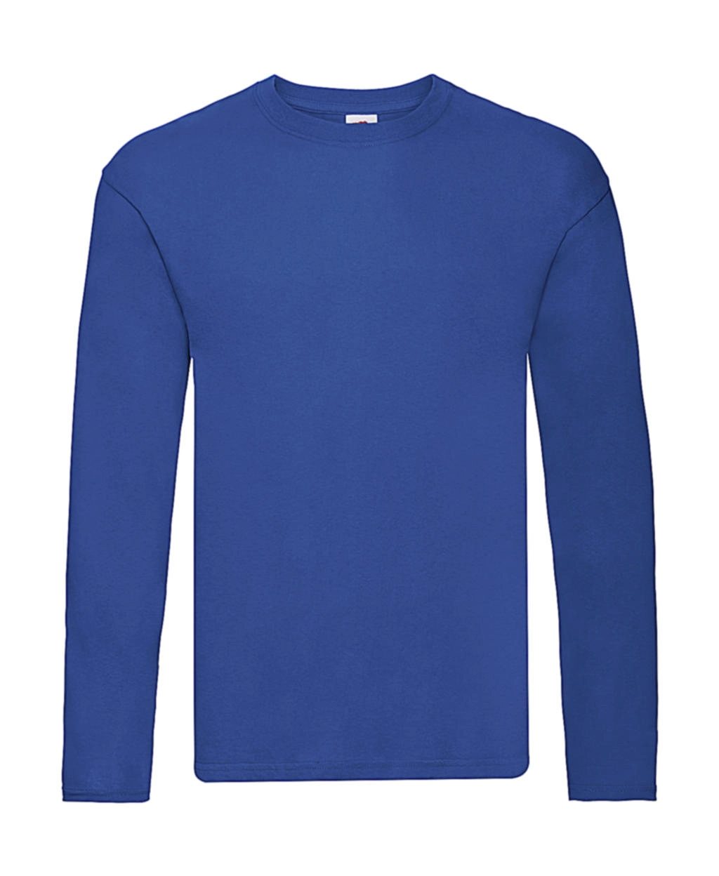 Original Long Sleeve T zum Besticken und Bedrucken in der Farbe Royal Blue mit Ihren Logo, Schriftzug oder Motiv.