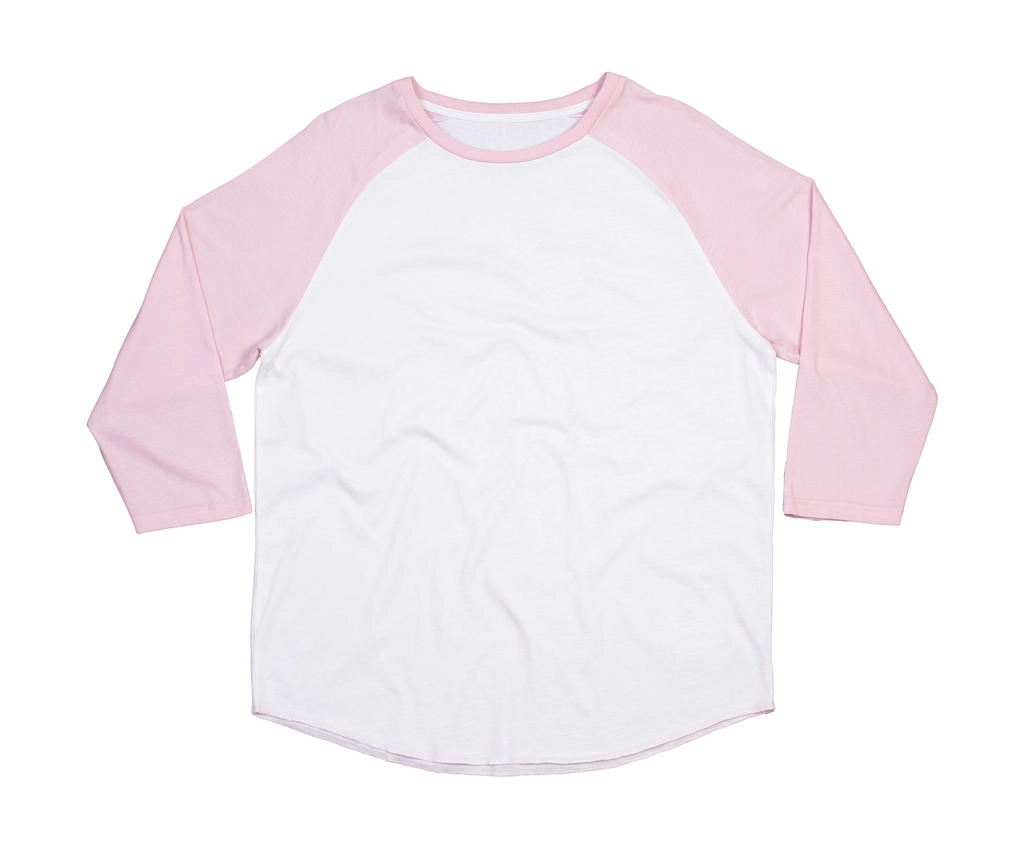 Superstar Baseball T zum Besticken und Bedrucken in der Farbe Pure White/Soft Pink mit Ihren Logo, Schriftzug oder Motiv.
