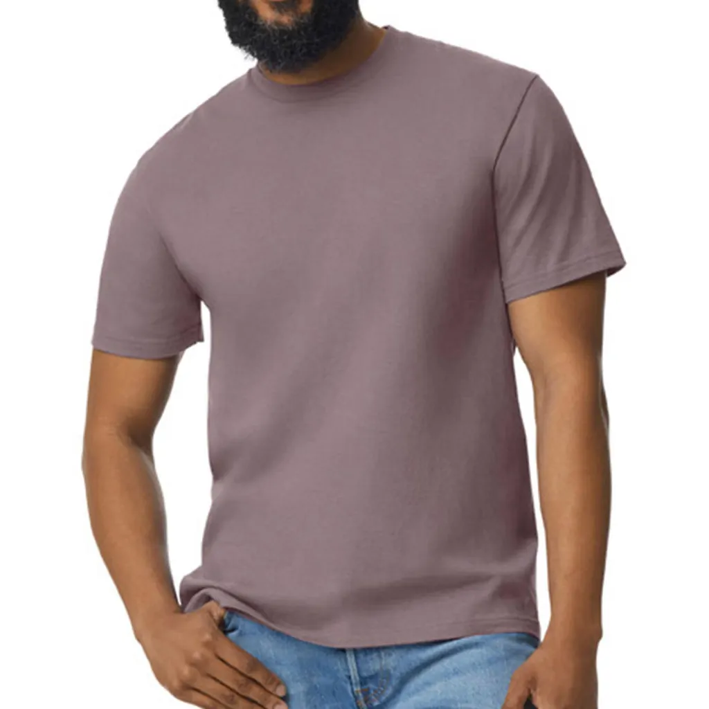 Softstyle Midweight Adult T-Shirt zum Besticken und Bedrucken in der Farbe Paragon mit Ihren Logo, Schriftzug oder Motiv.