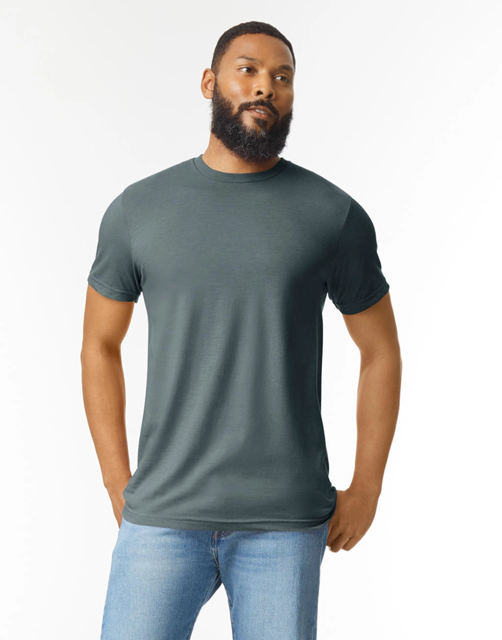 Softstyle CVC Adult T-Shirt zum Besticken und Bedrucken mit Ihren Logo, Schriftzug oder Motiv.
