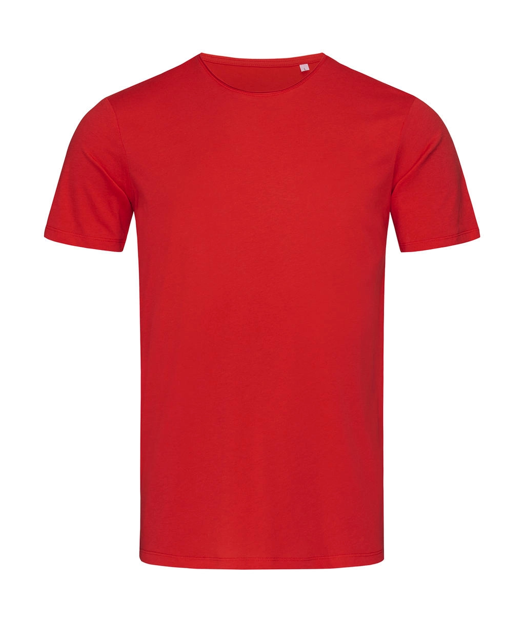 Finest Cotton-T Men zum Besticken und Bedrucken in der Farbe Crimson Red mit Ihren Logo, Schriftzug oder Motiv.