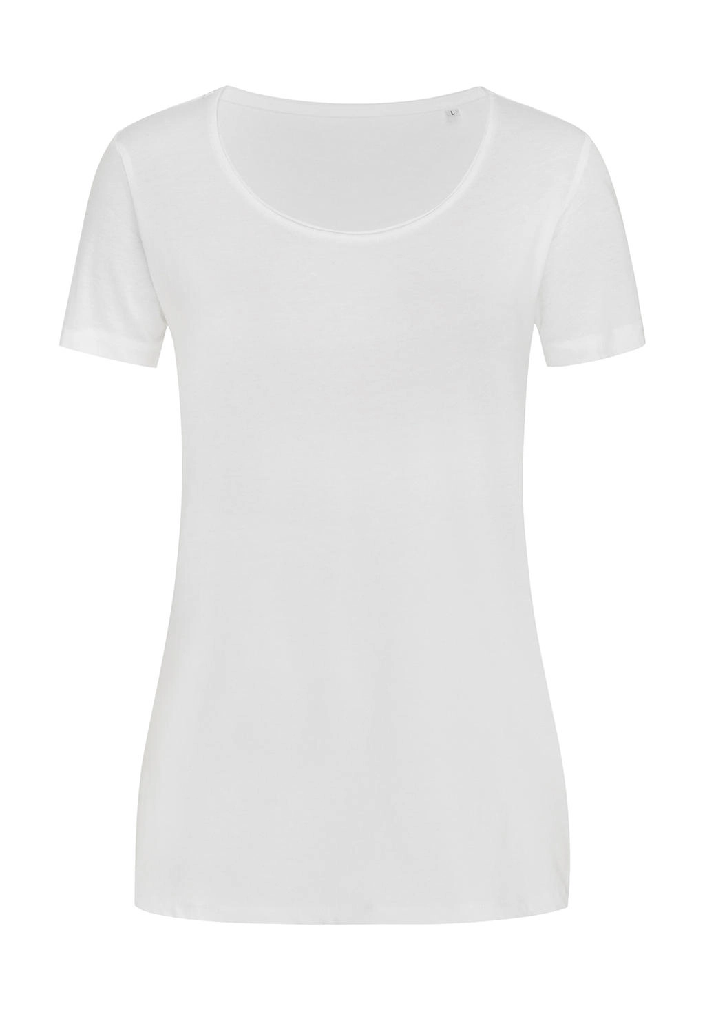 Finest Cotton-T Women zum Besticken und Bedrucken in der Farbe White mit Ihren Logo, Schriftzug oder Motiv.
