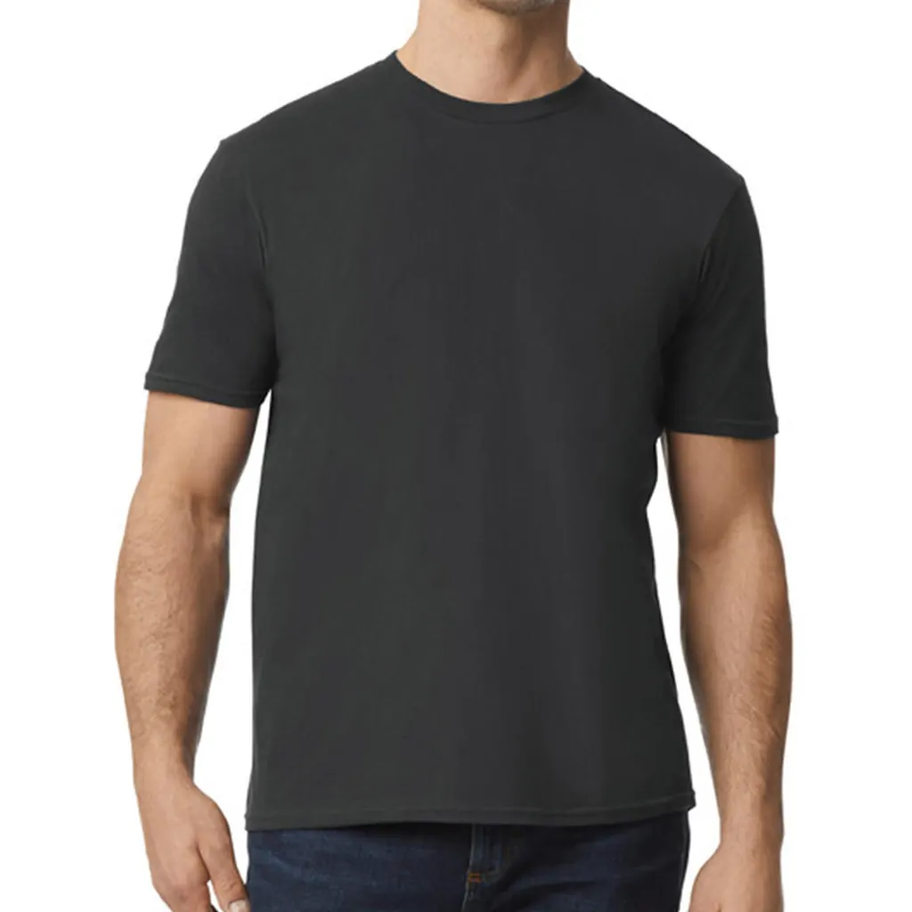 Softstyle EZ Adult T-Shirt zum Besticken und Bedrucken in der Farbe Smoke mit Ihren Logo, Schriftzug oder Motiv.