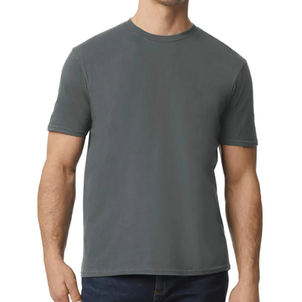 Softstyle EZ Adult T-Shirt zum Besticken und Bedrucken in der Farbe Storm Grey mit Ihren Logo, Schriftzug oder Motiv.