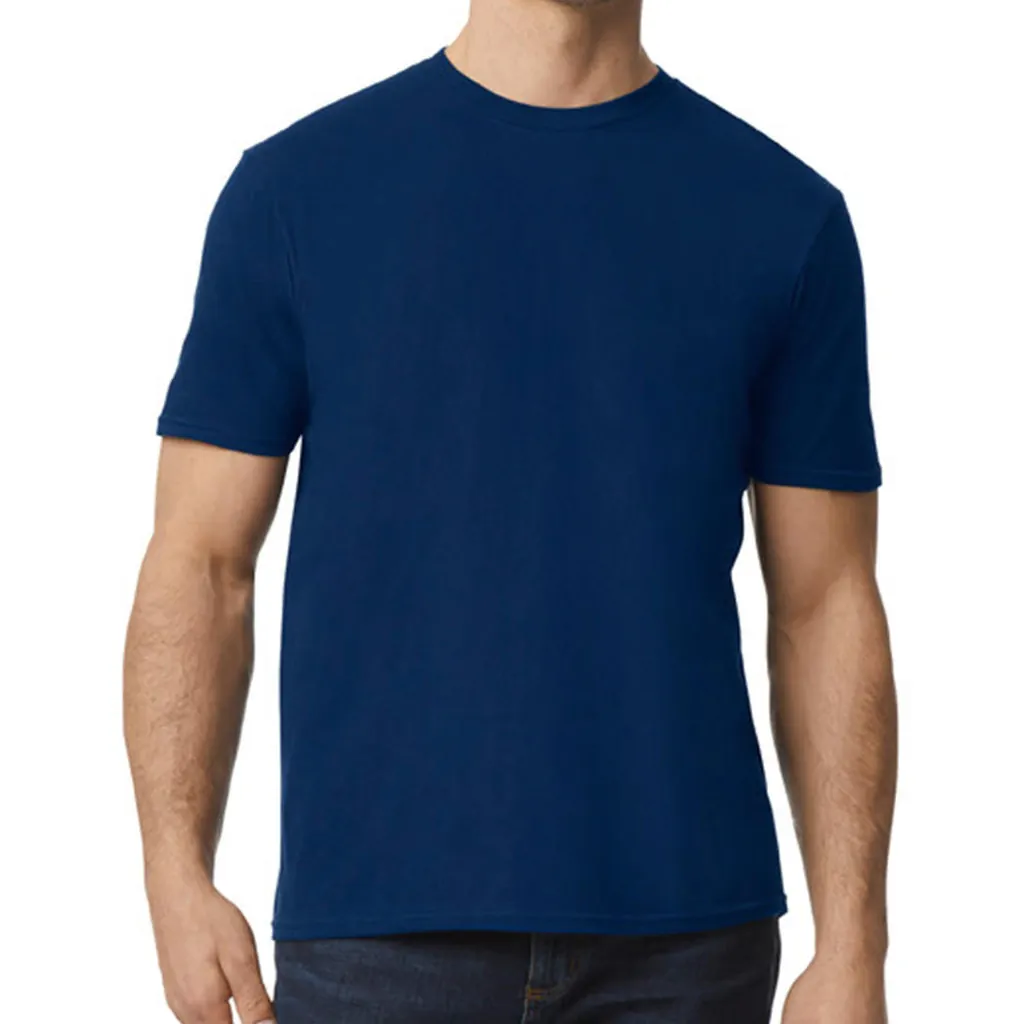 Softstyle EZ Adult T-Shirt zum Besticken und Bedrucken in der Farbe Navy mit Ihren Logo, Schriftzug oder Motiv.