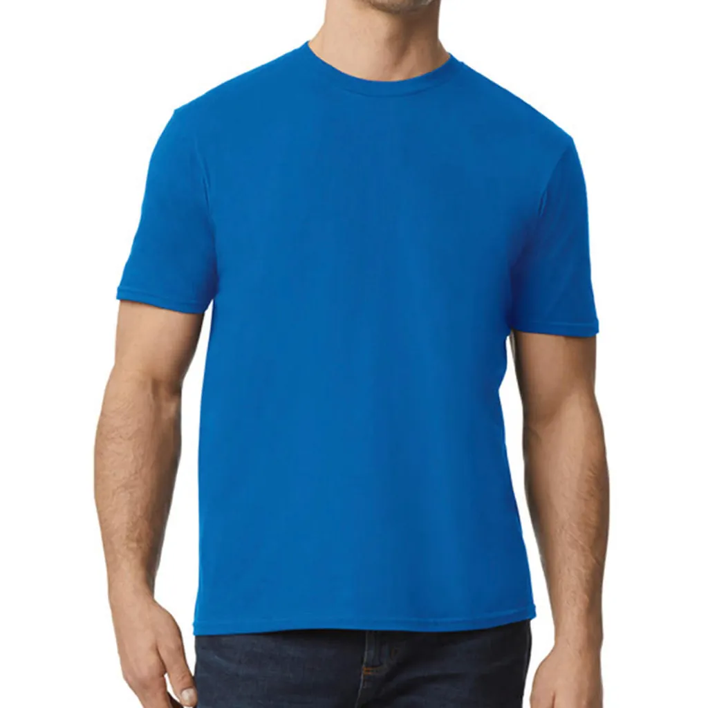 Softstyle EZ Adult T-Shirt zum Besticken und Bedrucken in der Farbe Royal mit Ihren Logo, Schriftzug oder Motiv.