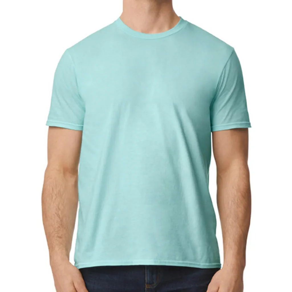 Softstyle EZ Adult T-Shirt zum Besticken und Bedrucken in der Farbe Teal Ice mit Ihren Logo, Schriftzug oder Motiv.