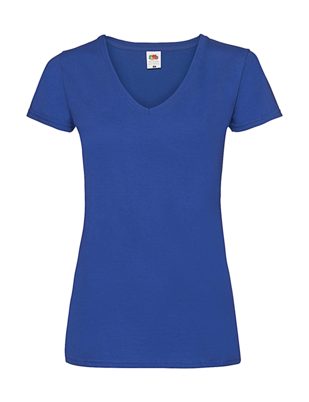 Ladies` Valueweight V-Neck T zum Besticken und Bedrucken in der Farbe Royal Blue mit Ihren Logo, Schriftzug oder Motiv.