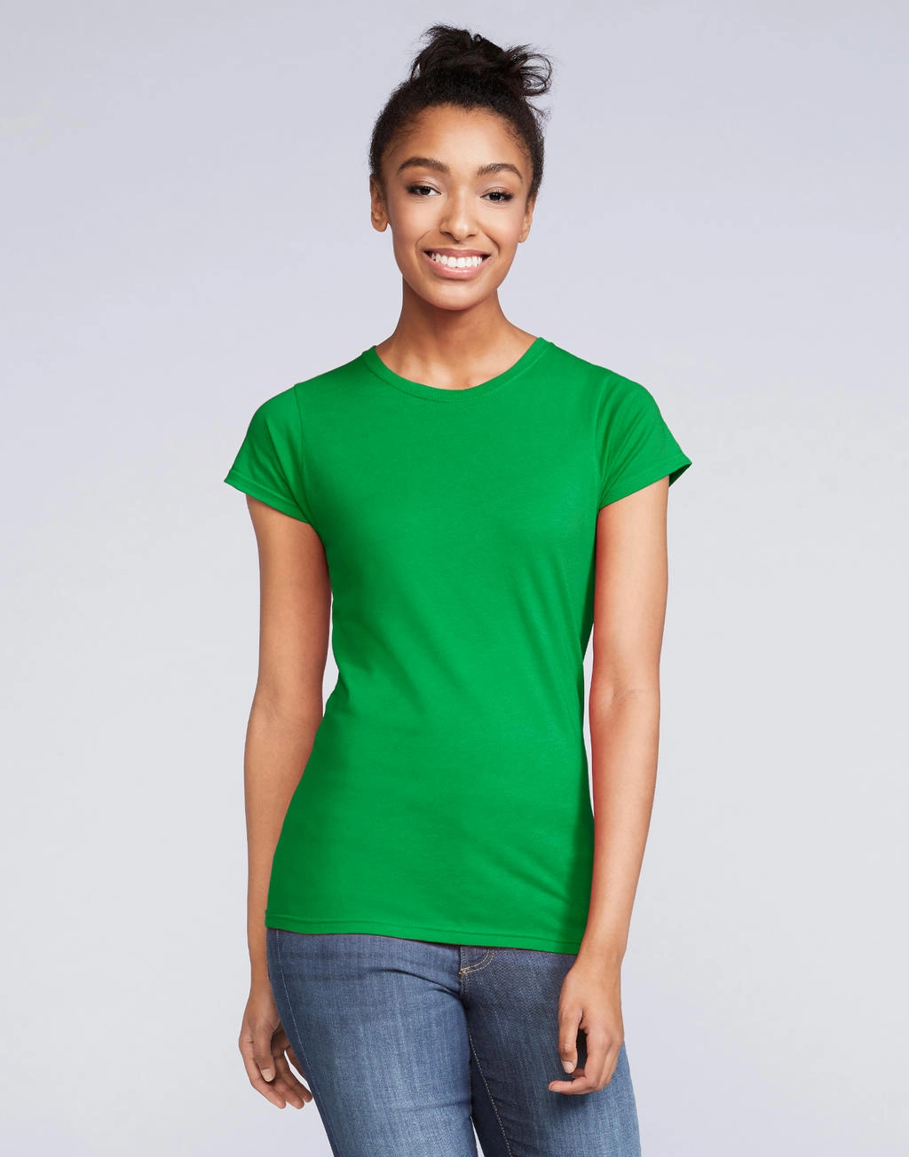 Softstyle® Ladies` T-Shirt zum Besticken und Bedrucken mit Ihren Logo, Schriftzug oder Motiv.