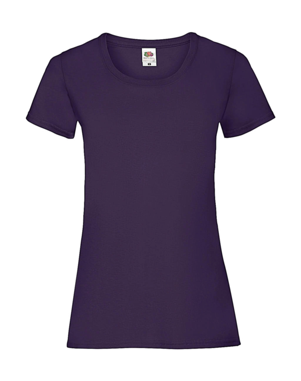 Ladies` Valueweight T zum Besticken und Bedrucken in der Farbe Purple mit Ihren Logo, Schriftzug oder Motiv.