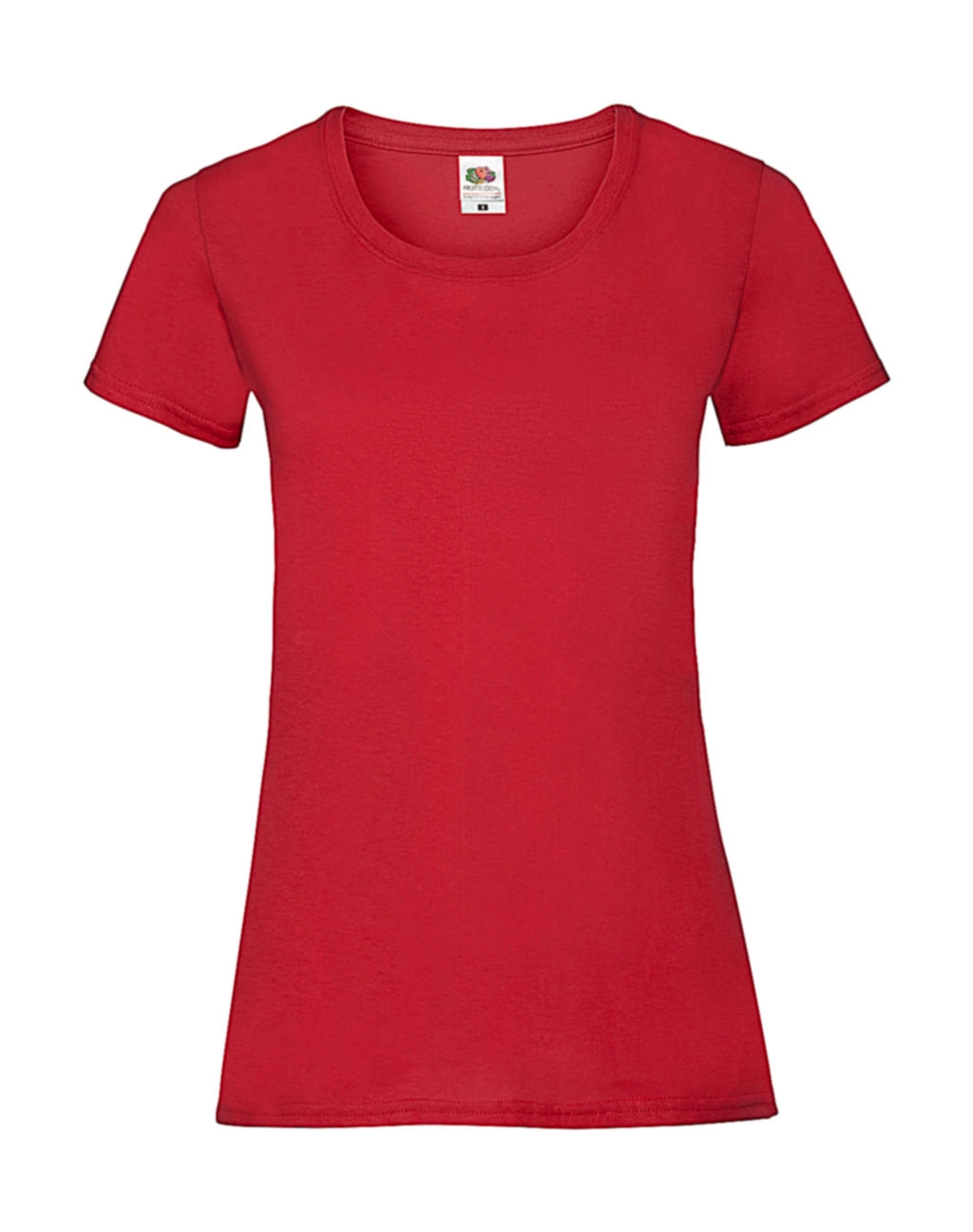 Ladies` Valueweight T zum Besticken und Bedrucken in der Farbe Red mit Ihren Logo, Schriftzug oder Motiv.