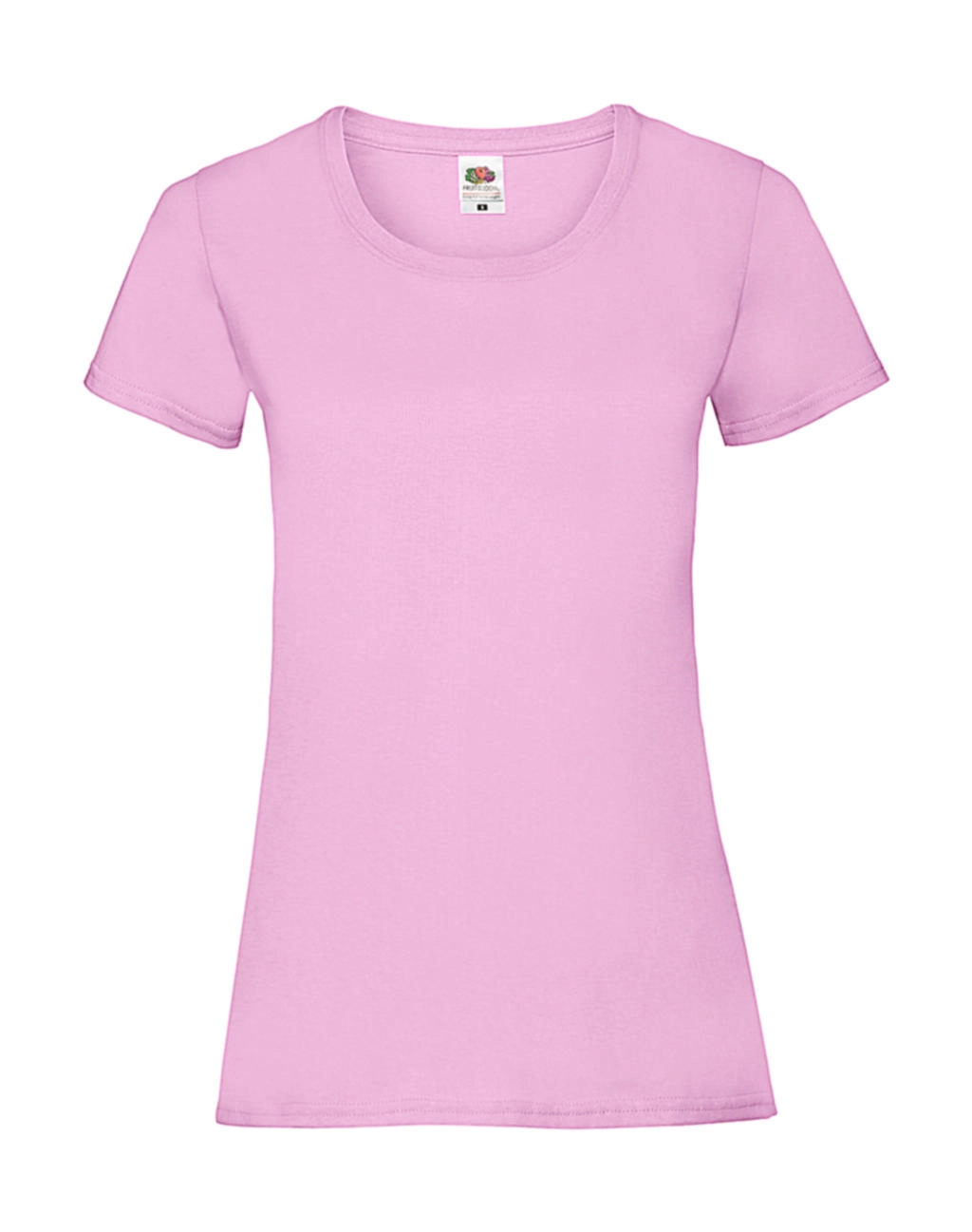 Ladies` Valueweight T zum Besticken und Bedrucken in der Farbe Light Pink mit Ihren Logo, Schriftzug oder Motiv.