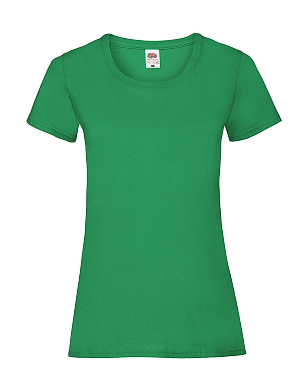 Ladies` Valueweight T zum Besticken und Bedrucken in der Farbe Kelly Green mit Ihren Logo, Schriftzug oder Motiv.