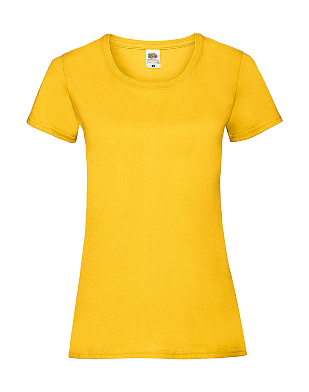 Ladies` Valueweight T zum Besticken und Bedrucken in der Farbe Sunflower mit Ihren Logo, Schriftzug oder Motiv.
