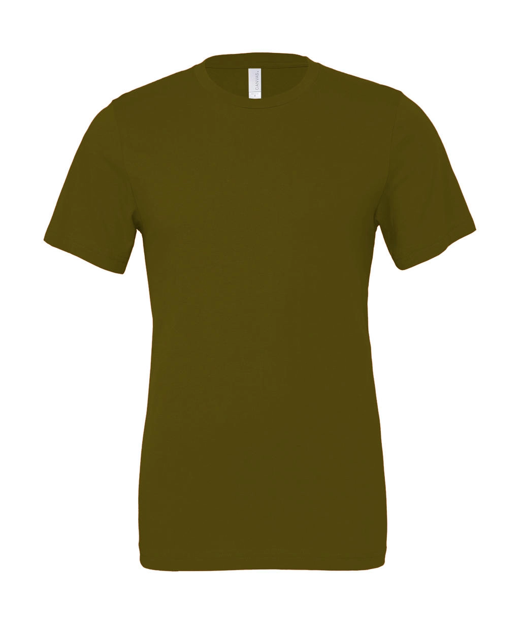 Unisex Jersey Short Sleeve Tee zum Besticken und Bedrucken in der Farbe Army mit Ihren Logo, Schriftzug oder Motiv.