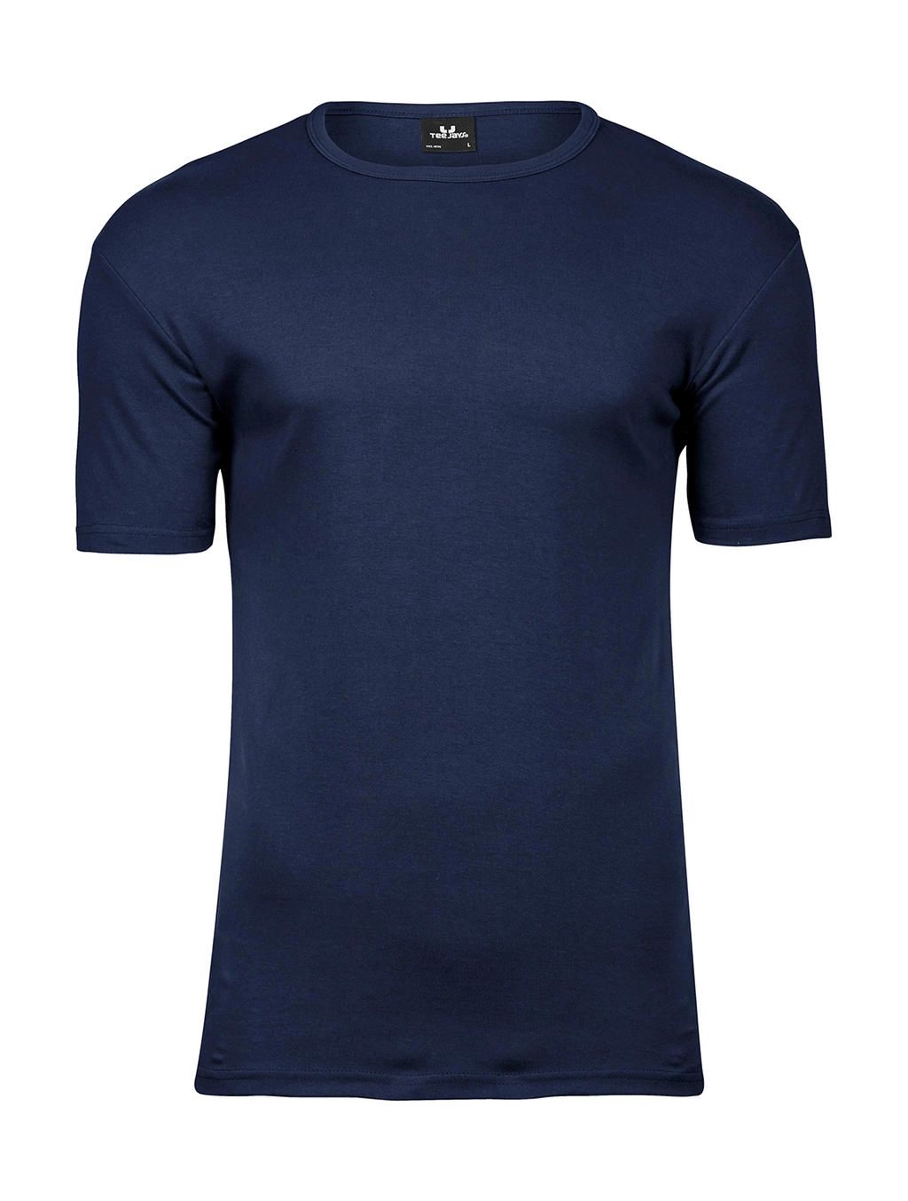 Men`s Interlock T-Shirt zum Besticken und Bedrucken in der Farbe Navy mit Ihren Logo, Schriftzug oder Motiv.
