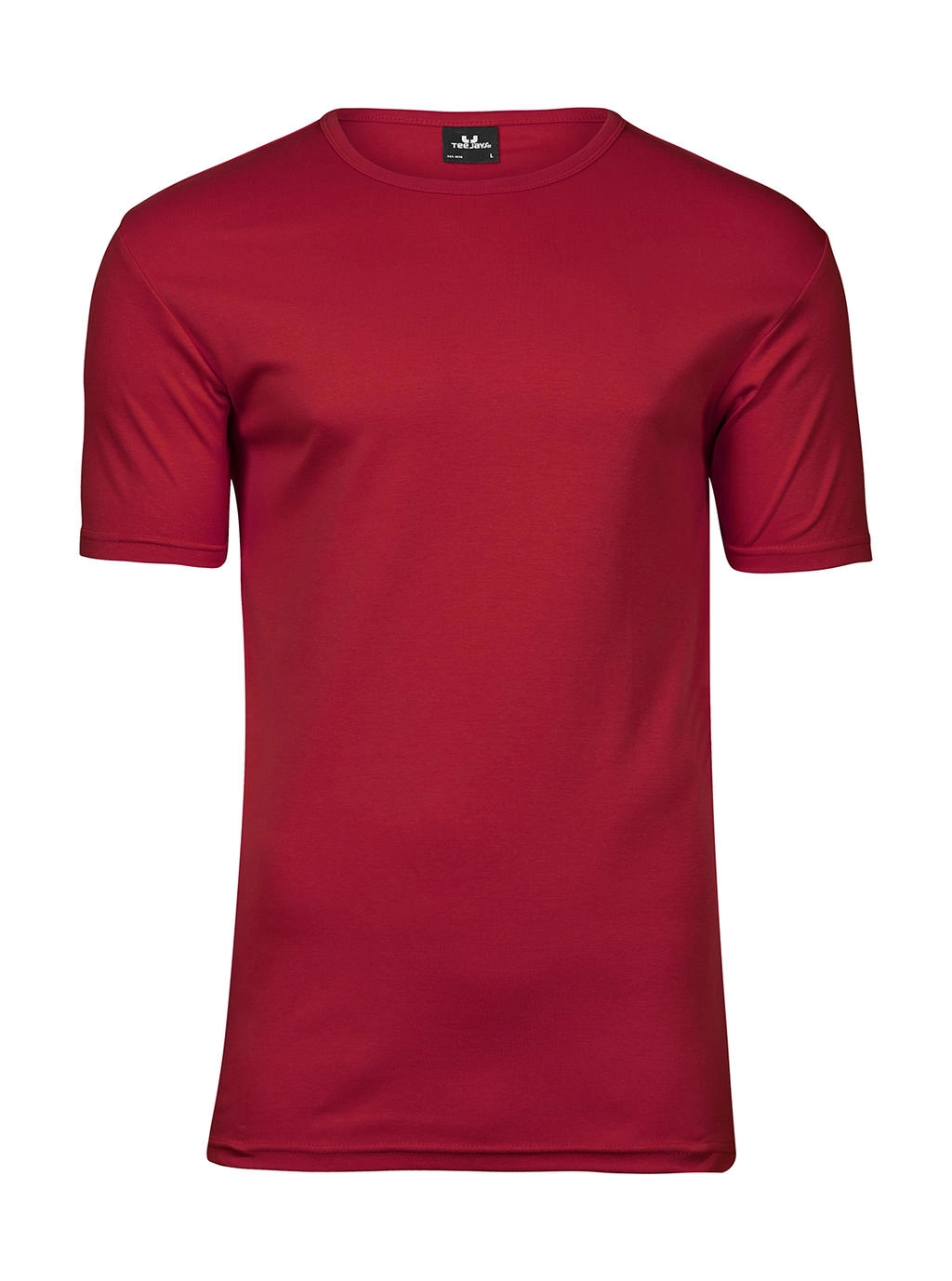 Men`s Interlock T-Shirt zum Besticken und Bedrucken in der Farbe Deep Red mit Ihren Logo, Schriftzug oder Motiv.