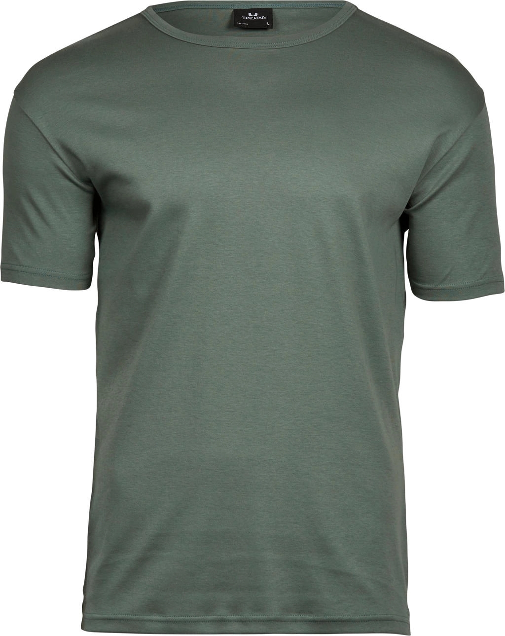 Men`s Interlock T-Shirt zum Besticken und Bedrucken in der Farbe Leaf Green mit Ihren Logo, Schriftzug oder Motiv.